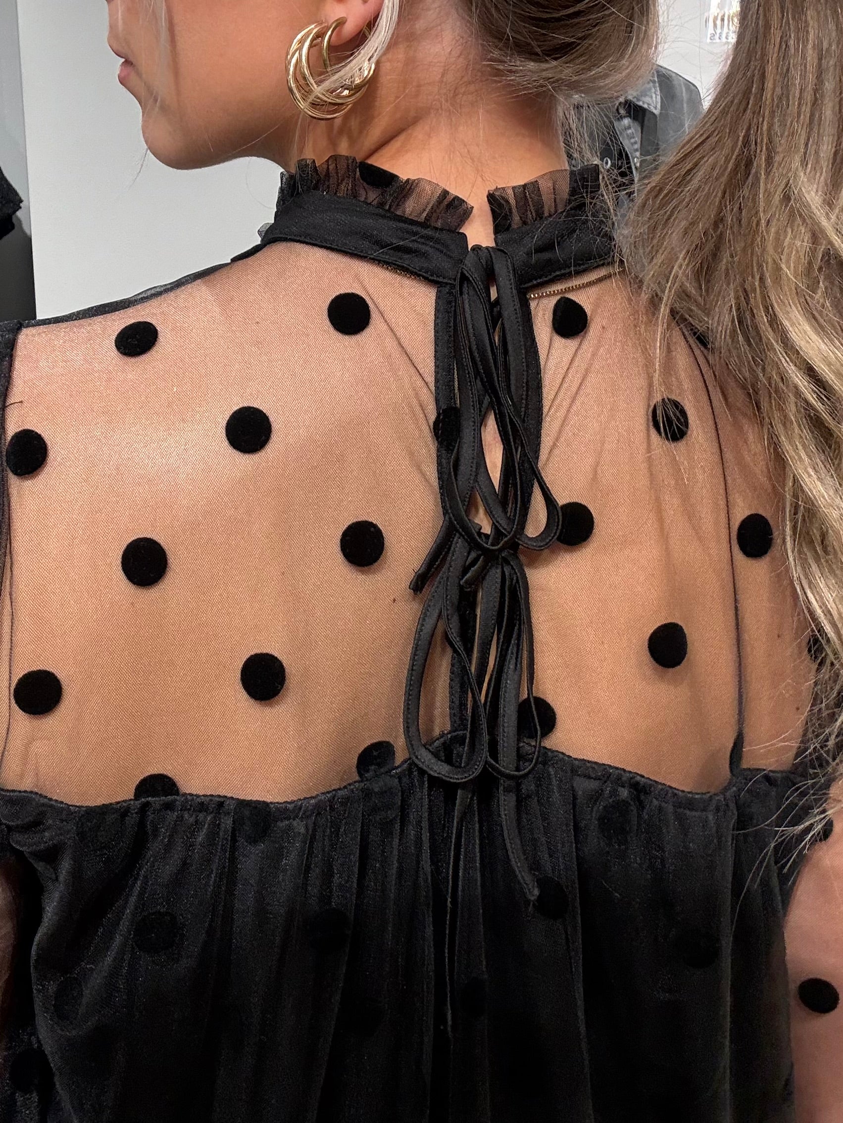 PCSALLY Short Dress - Black